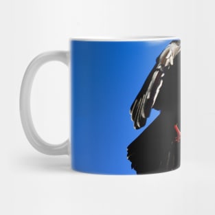 Alpine Jackdaw Bird / Swiss Artwork Photography Mug